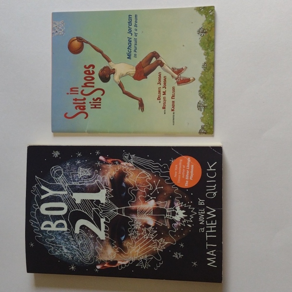 Michael Jordan Salt in his Shoes, Boy 21 by Matthew Quick Paperbacks